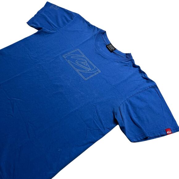 Vintage Quiksilver T-Shirt Men’s XL Blue Surf Skate Y2K Logo Tee Made in Mexico - Picture 11 of 11